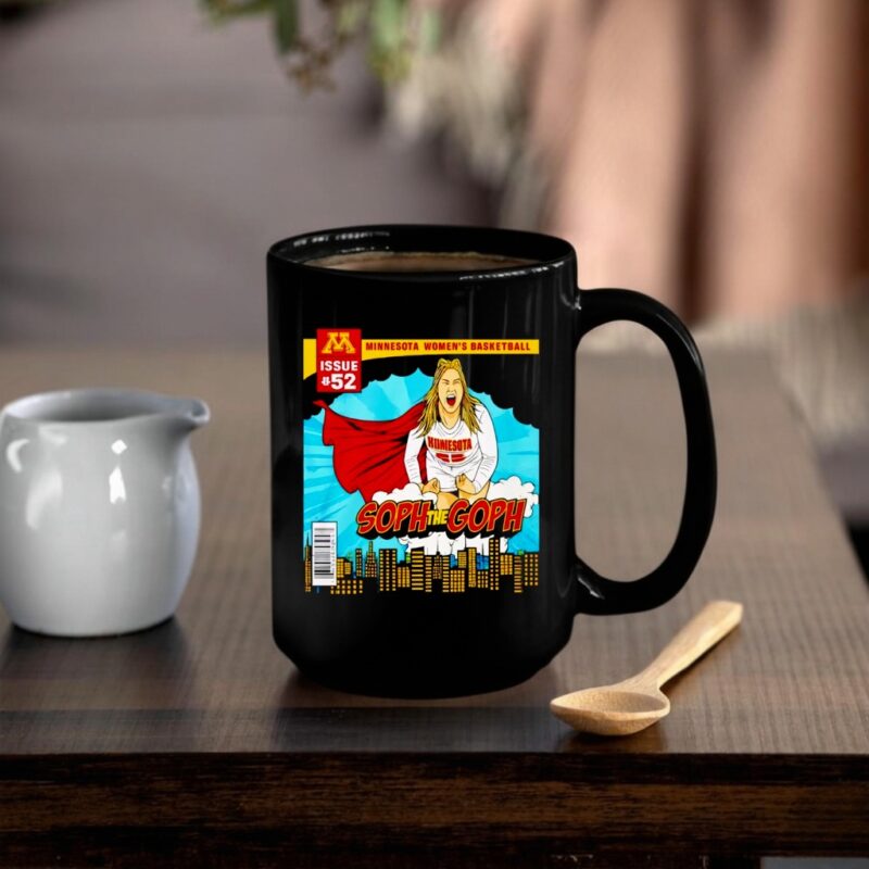 Sophie Hart Minnesota Golden Gophers Soph the goph superman_Mug