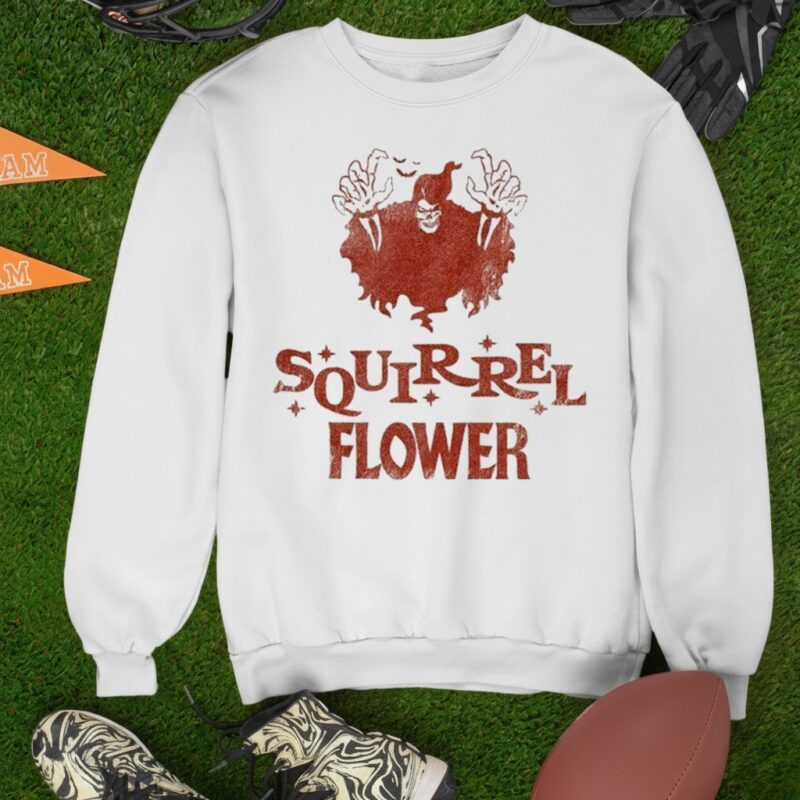 Squirrel Flower Spirit Flower Grim Reaper_Sweatshirt