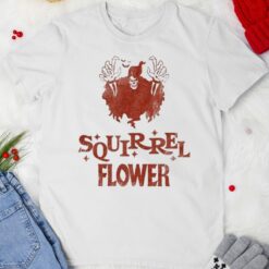 Squirrel Flower Spirit Flower Grim Reaper T-shirts