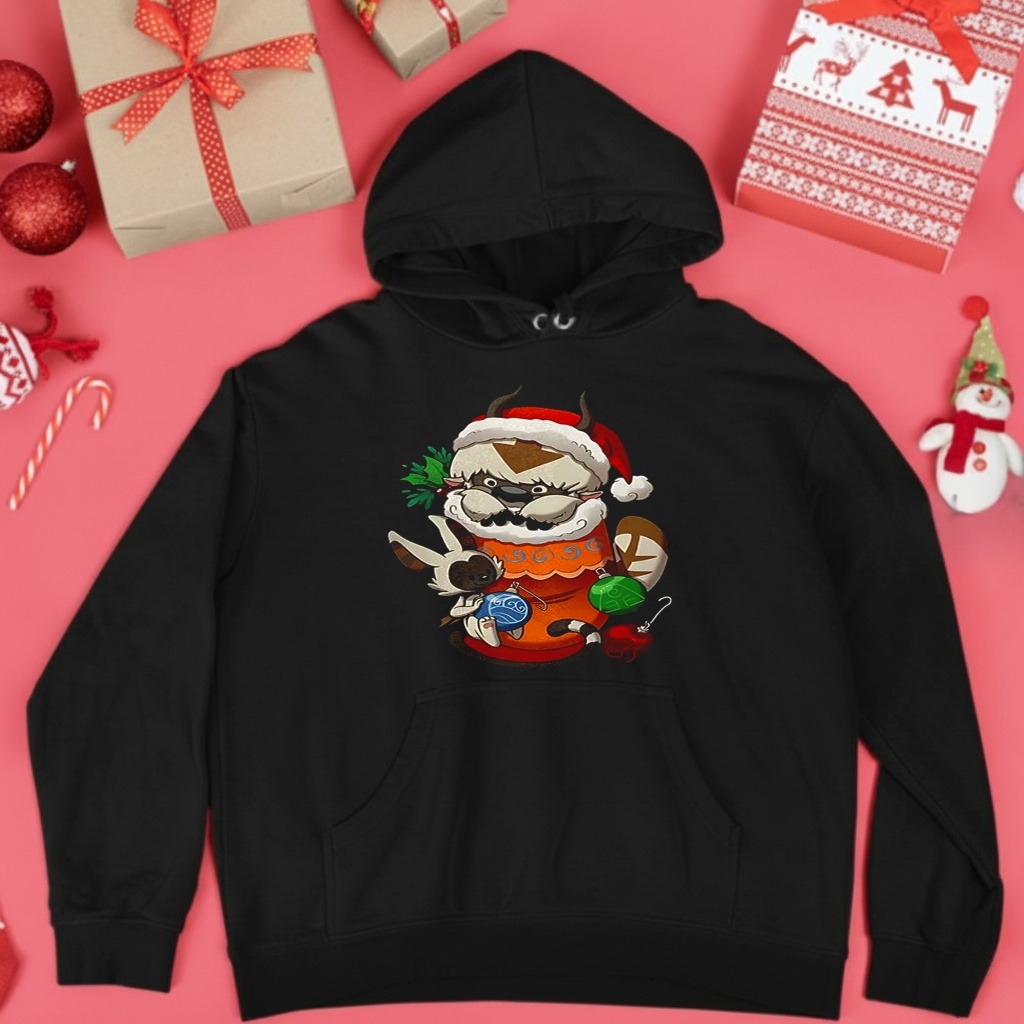 Stocking Stuffer Appa and Momo Avatar The Last Airbender Christmas shirt