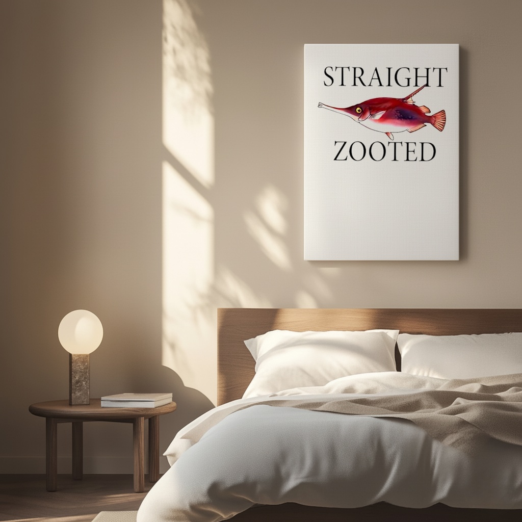 Straight Zooted Longspine Snipefish Graphic Shirt