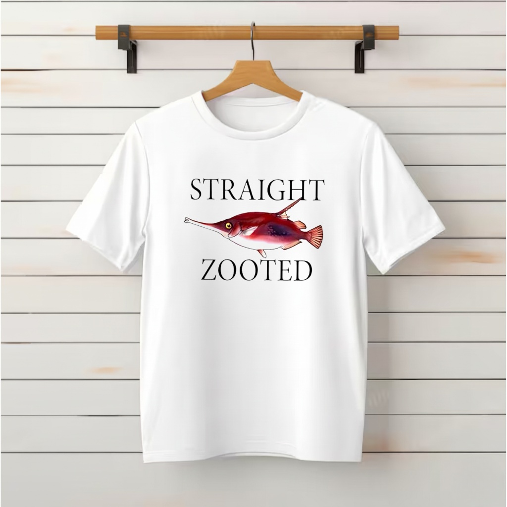 Straight Zooted Longspine Snipefish Graphic Shirt