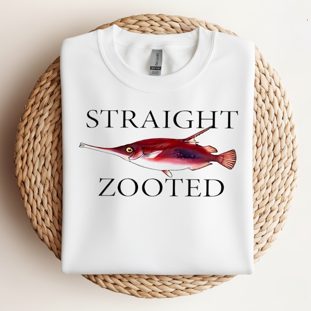 Straight Zooted Longspine Snipefish Graphic Shirt
