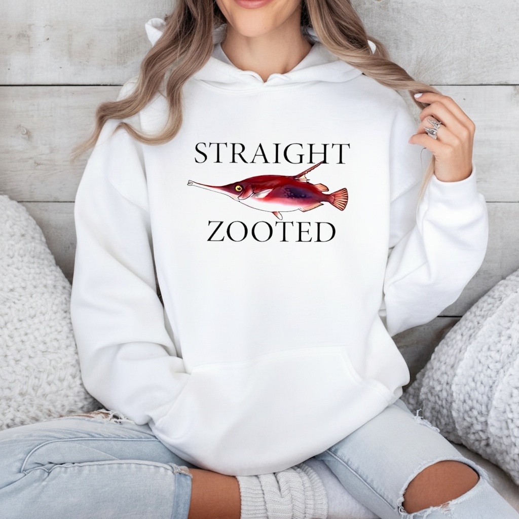 Straight Zooted Longspine Snipefish Graphic Shirt