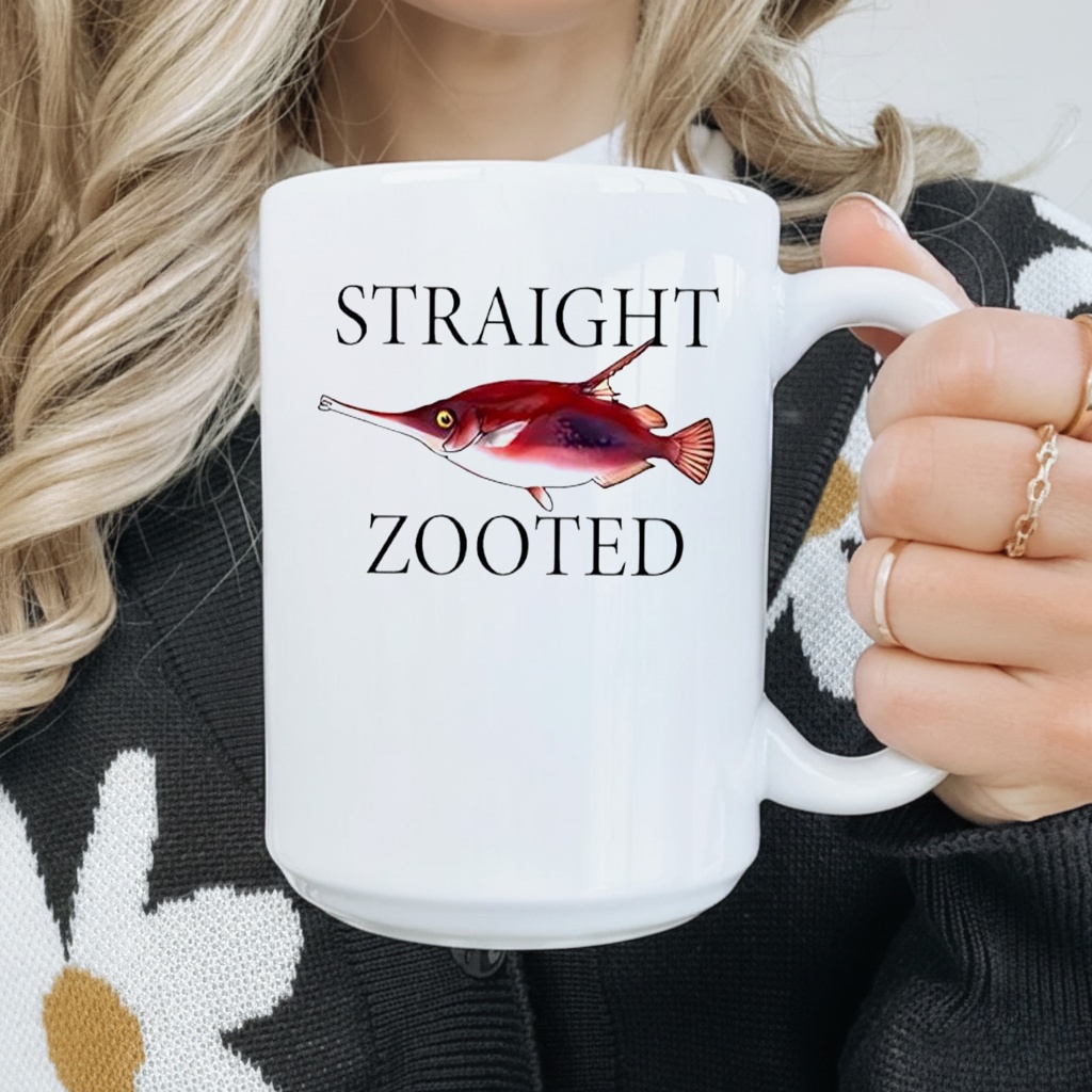 Straight Zooted Longspine Snipefish Graphic Shirt