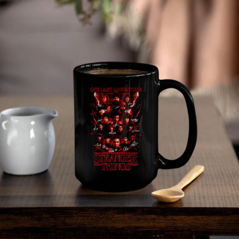 Stranger Things one last adventure signature_Mug