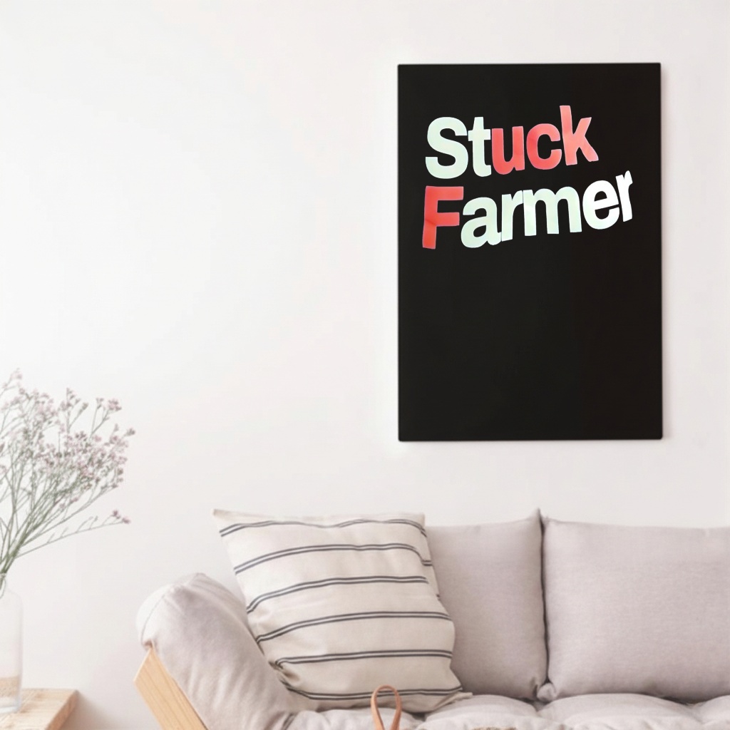 Stuck Farmer Fuck graphic shirt