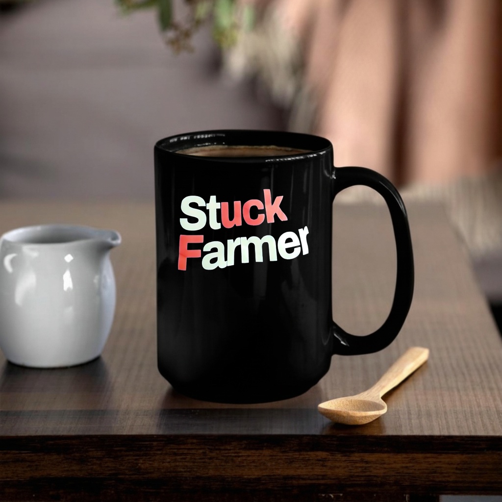 Stuck Farmer Fuck graphic shirt