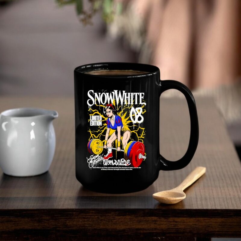 Superfresh Snow White lifting weights_Mug