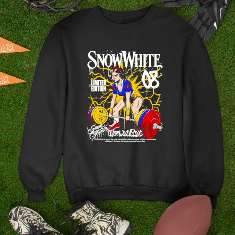 Superfresh Snow White lifting weights_Sweatshirt
