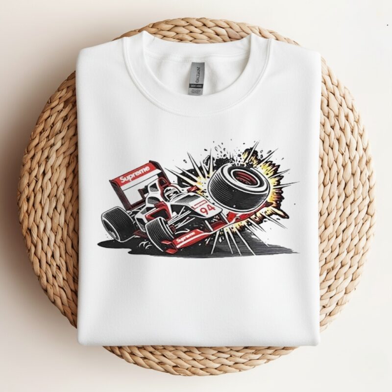 Supreme Crash_Crewneck Sweatshirt