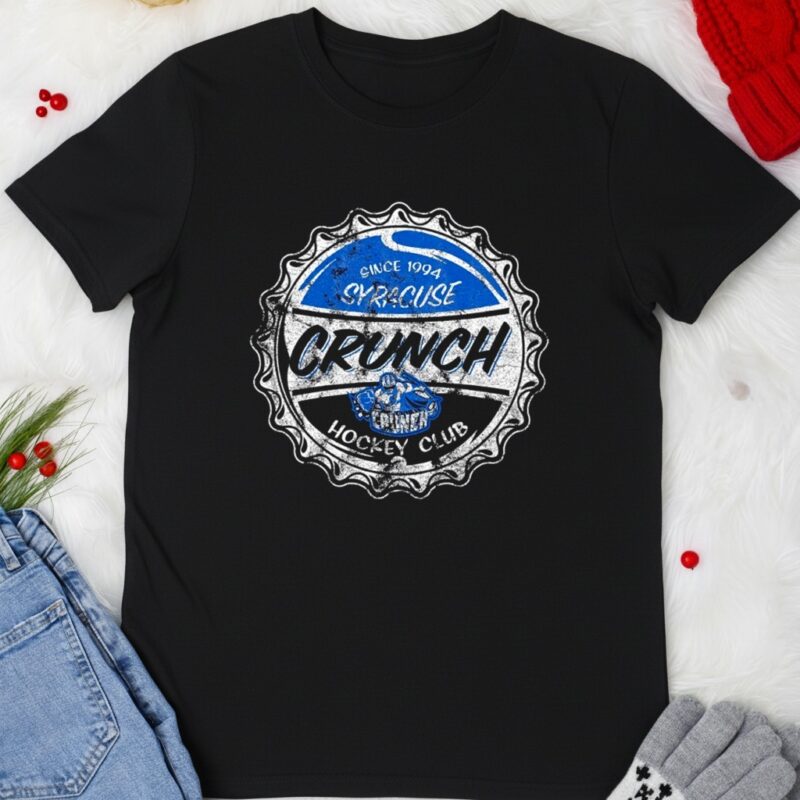 Syracuse Crunch Bottle Cap Crew hockey Club_T-shirt