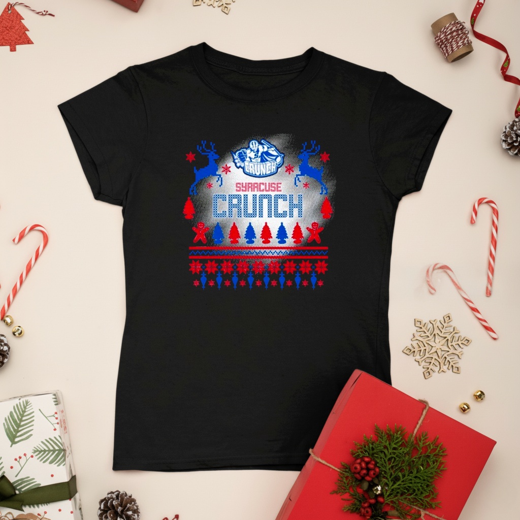 Syracuse Crunch Ugly Christmas shirt