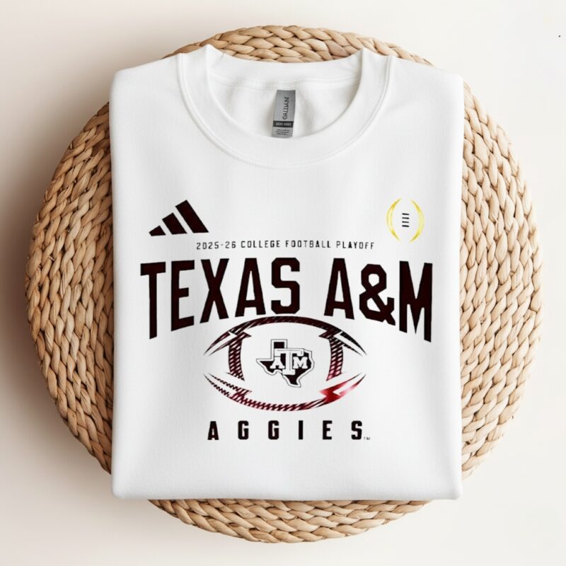 Texas A&M Aggies 2025-26 College Football Playoffs_Crewneck Sweatshirt