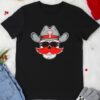 Texas Tech Dark Horse Western Skully Head shirt