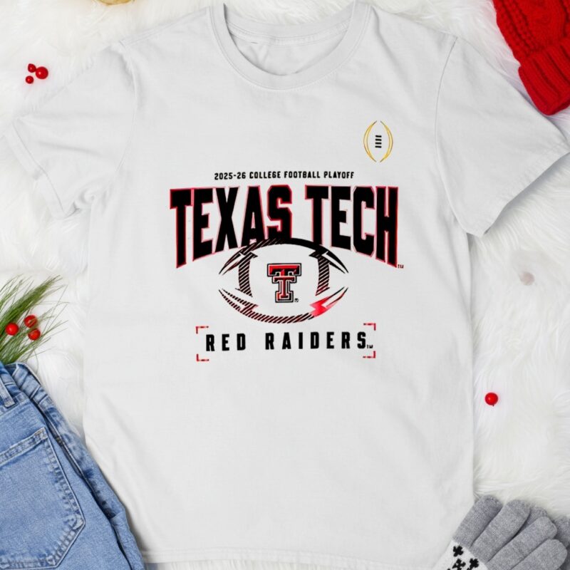 Texas Tech Red Raiders 2025-2026 College Football Playoff_T-shirt