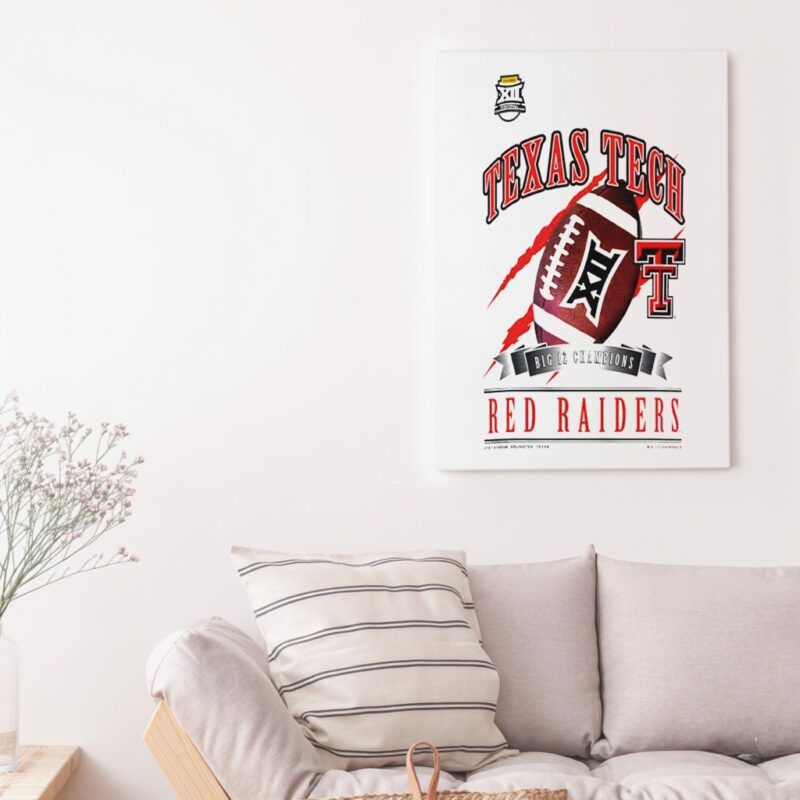 Texas Tech Red Raiders Big 12 Champions 2025_Canvas