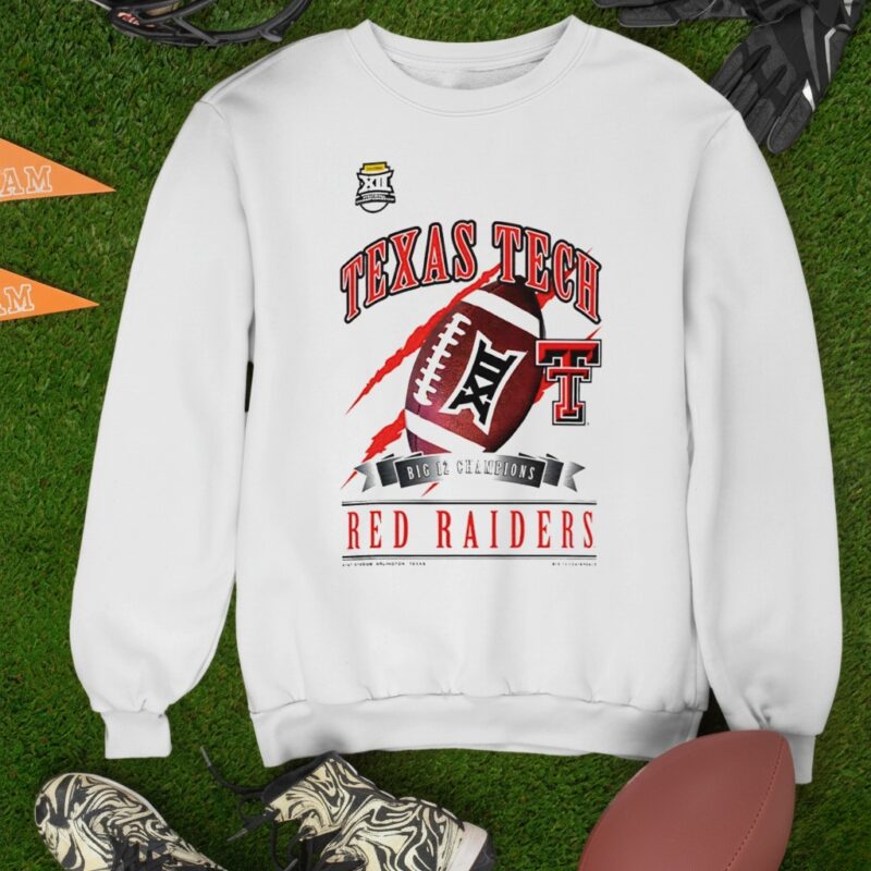 Texas Tech Red Raiders Big 12 Champions 2025_Sweatshirt