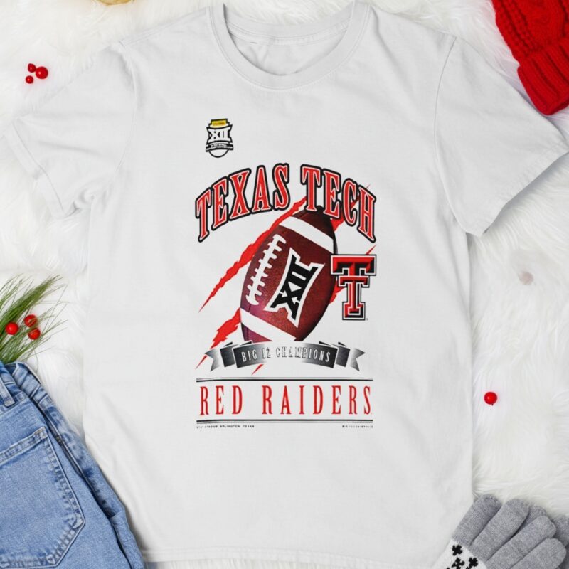 Texas Tech Red Raiders Big 12 Champions 2025_T-shirt