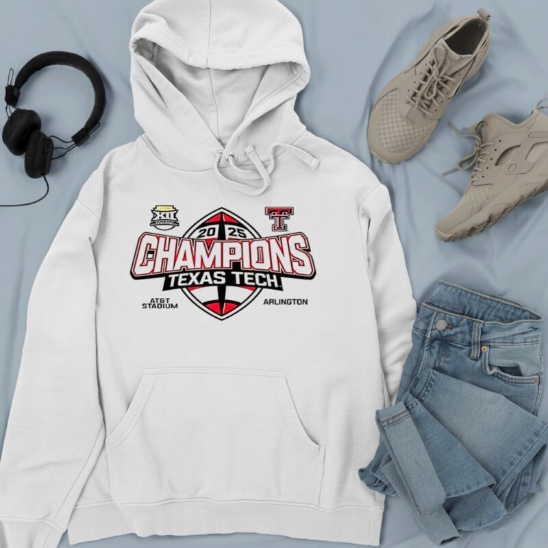 Texas Tech Red Raiders Big 12 Conference 2025 logo_Hoodie