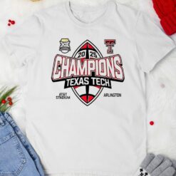 Texas Tech Red Raiders Big 12 Conference 2025 logo shirt