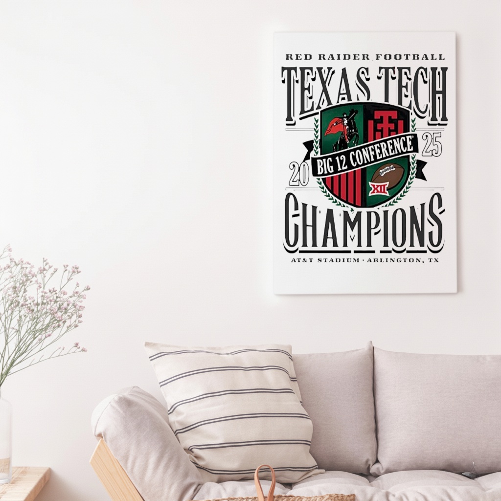 Texas Tech Red Raiders football Big 12 Conference Champions shirt