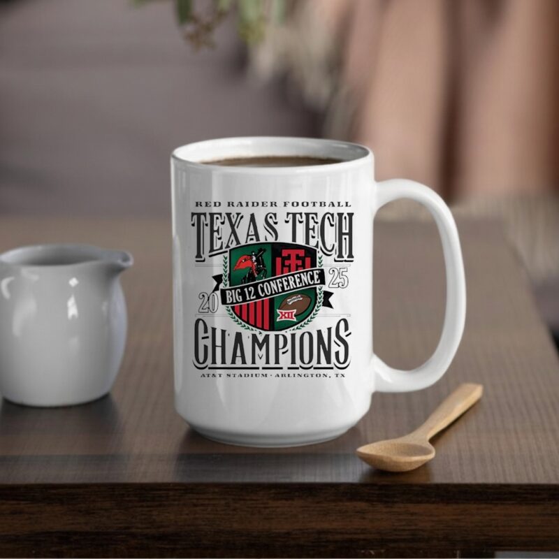 Texas Tech Red Raiders football Big 12 Conference Champions_Mug