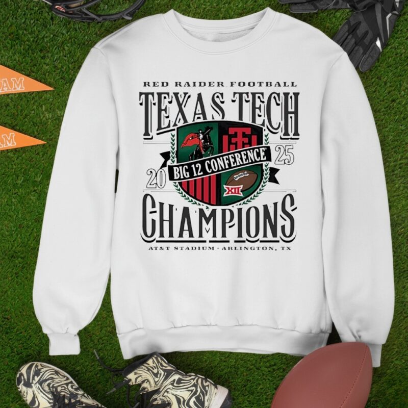 Texas Tech Red Raiders football Big 12 Conference Champions_Sweatshirt