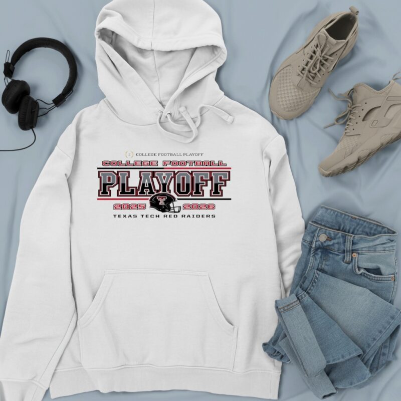 Texas Tech Red Raiders helmet college football playoff_Hoodie