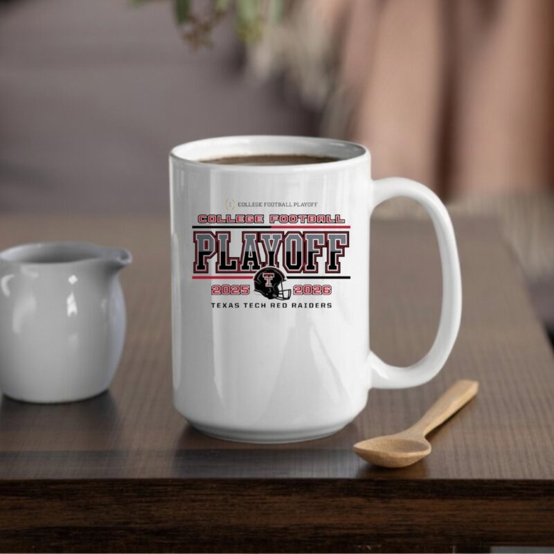 Texas Tech Red Raiders helmet college football playoff_Mug