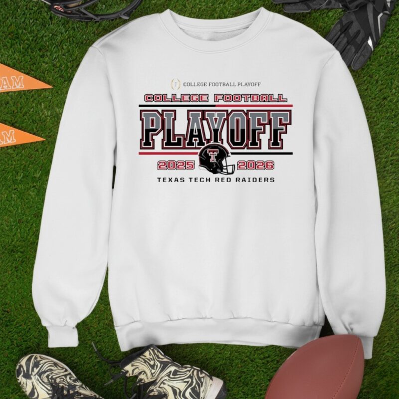 Texas Tech Red Raiders helmet college football playoff_Sweatshirt