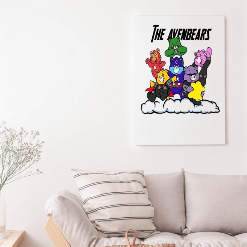 The Avenbears Avengers bears_Canvas