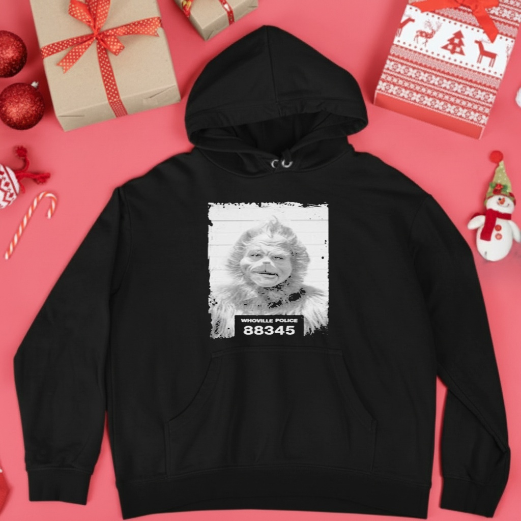 The Grinch Whoville Police 88345 Mugshot T-shirts