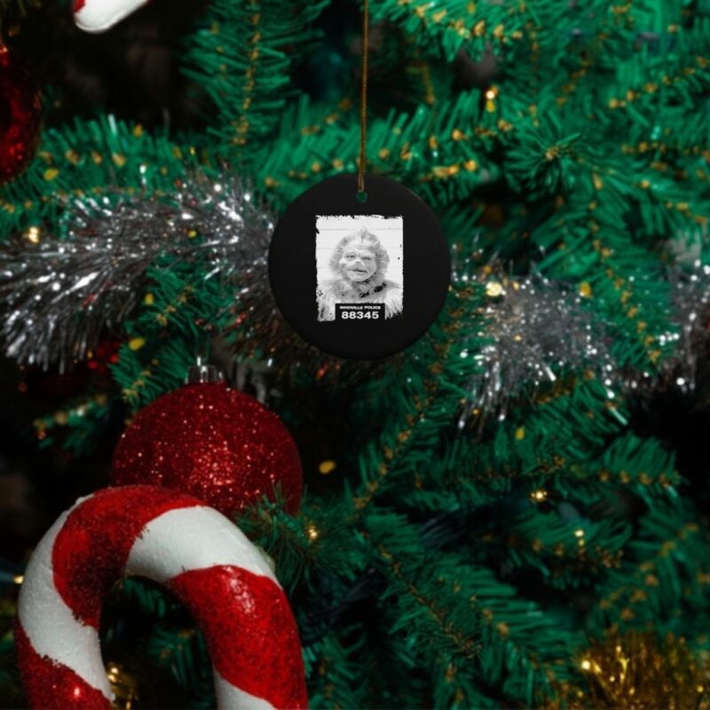 The Grinch Whoville Police 88345 Mugshot_Ornaments