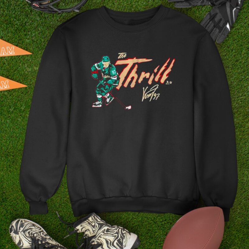 The Kirill Kaprizov Thrill Minnesota Wild_Sweatshirt