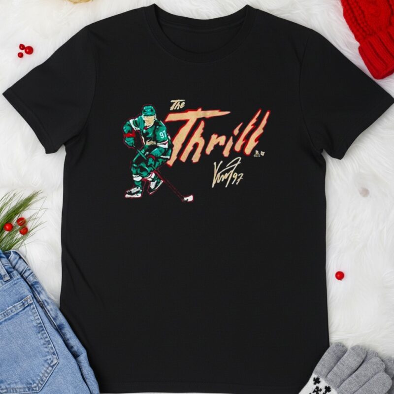 The Kirill Kaprizov Thrill Minnesota Wild_T-shirt
