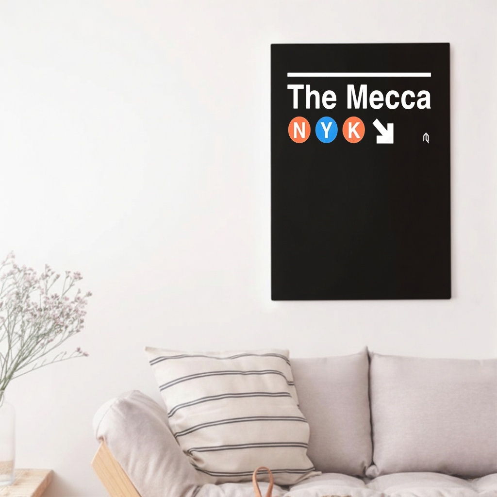 The Mecca NYK New York City subway system shirt