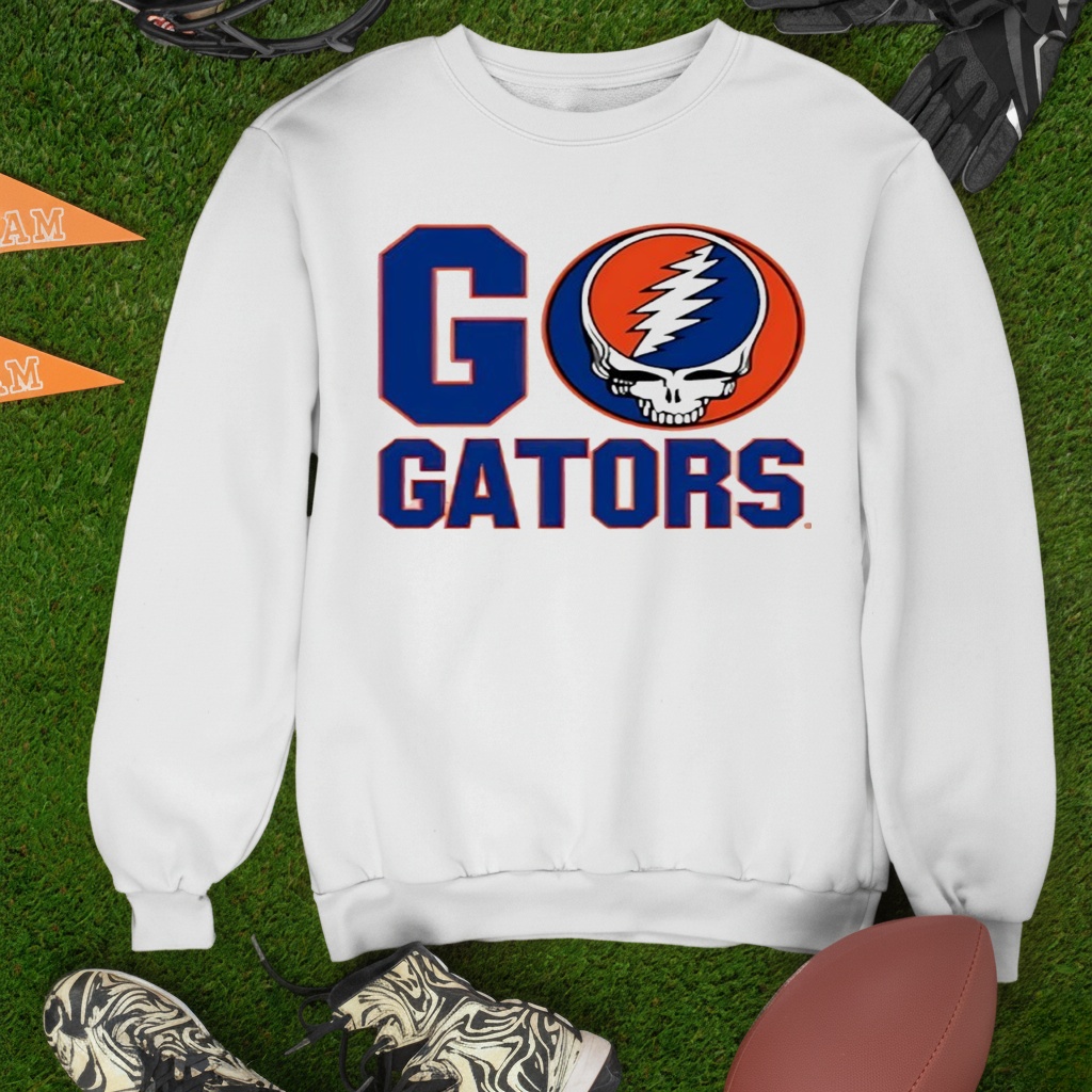 University of Florida and Grateful Dead Go Gators shirt