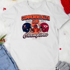 Virginia Cavaliers vs Virginia Tech Hokies NCAA Cavaliers Commonwealth Cup winner 2025 shirt