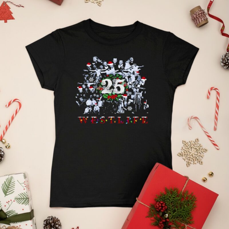 Westlife The Ultimate Collection Christmas_Ladies T-Shirt
