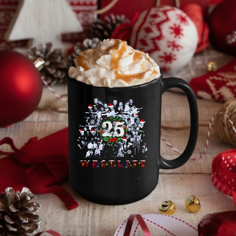Westlife The Ultimate Collection Christmas_Mug