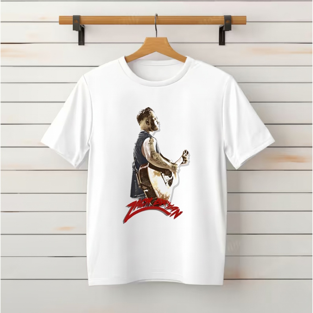 Zach Bryan Silhouette Guitar Shirt