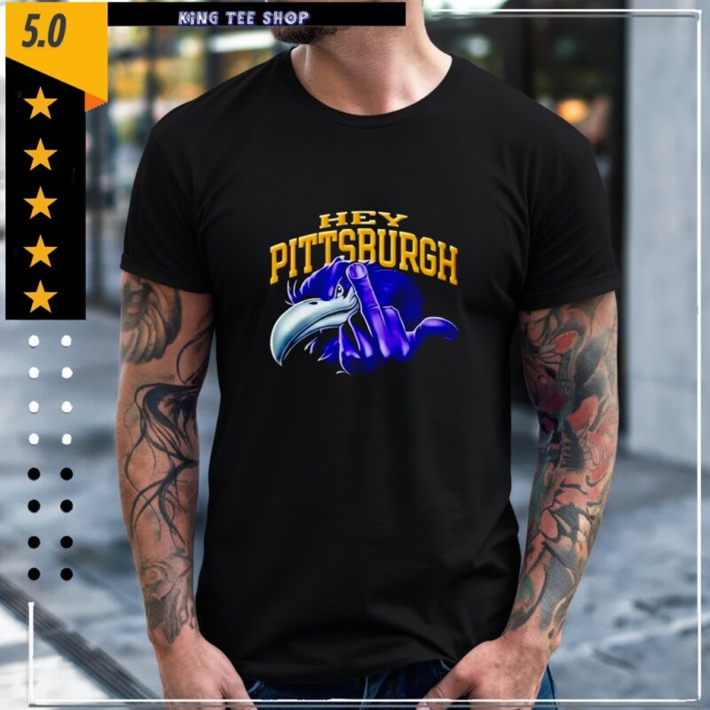 2026 Baltimore Ravens Hey Pittsburgh Middle Finger_Classic Men's T-Shirt