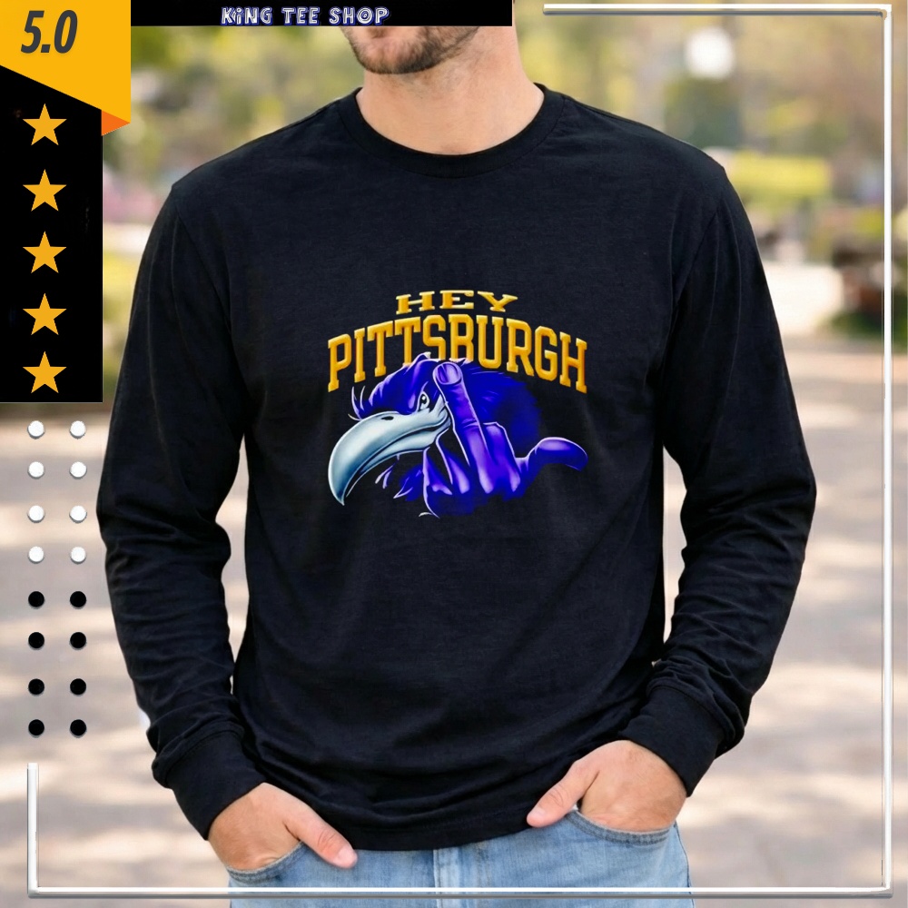 2026 Baltimore Ravens Hey Pittsburgh Middle Finger shirt