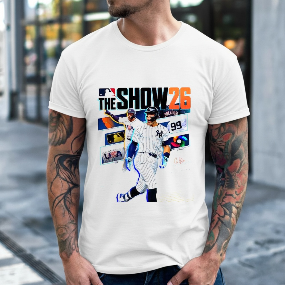 Aaron Judge The Show 26 Signature Shirt