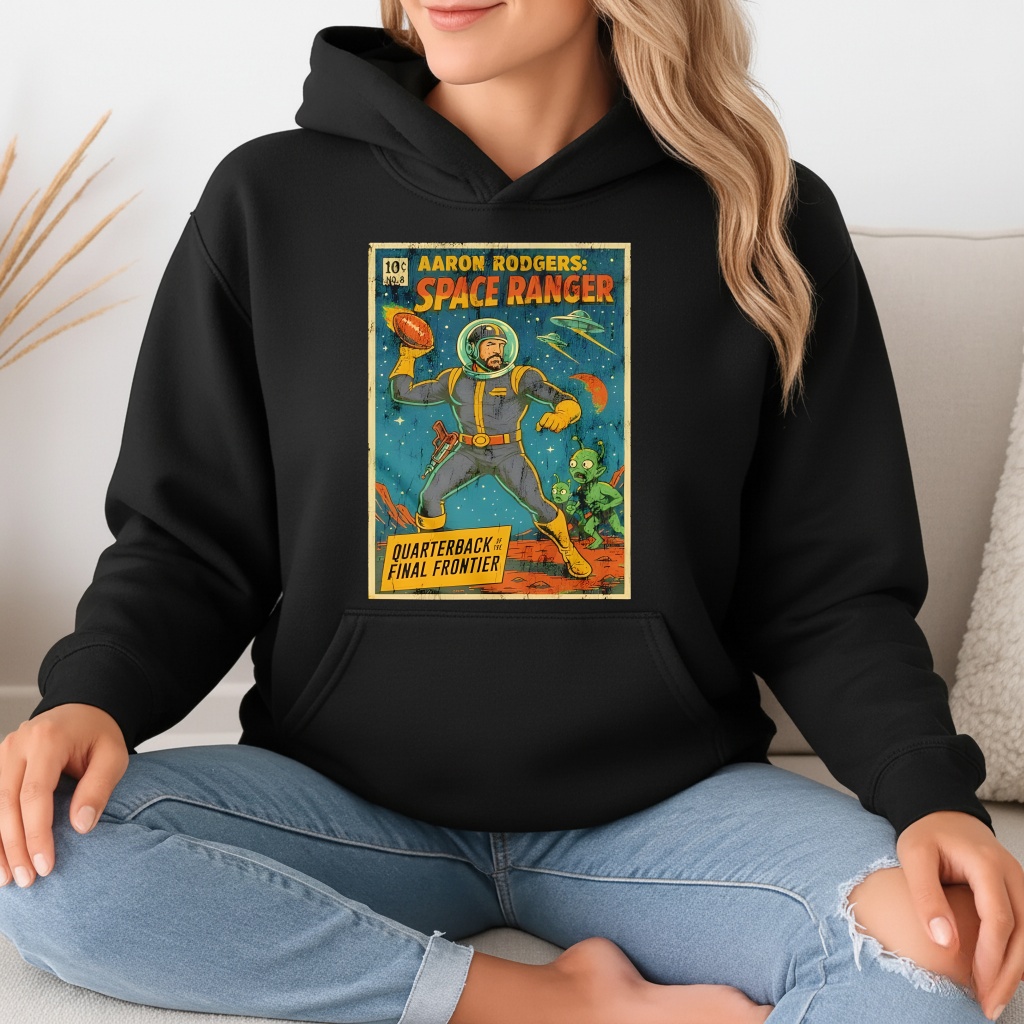 Aaron Rodgers Space Ranger Quarterback final frontier shirt