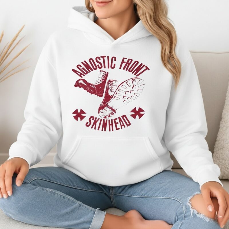 Agnostic Front Skinhead graphic_Hoodie