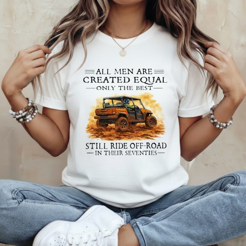 All men are created equal only the best still ride off road in their seventies_Classic Women's T-Shirt