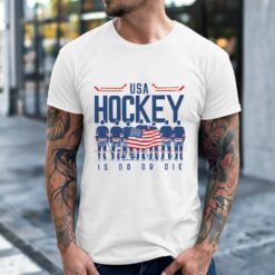 America USA Hockey Is Do or Die Players Flag shirt