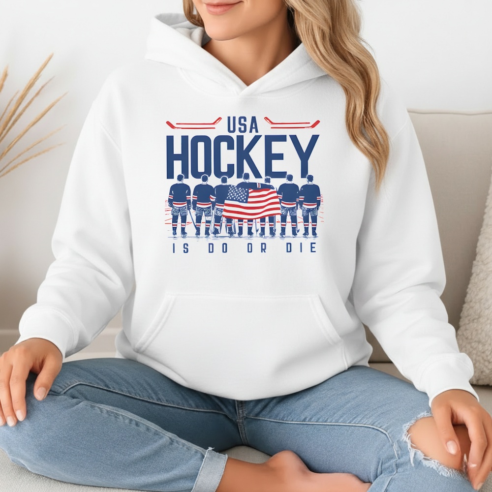 America USA Hockey Is Do or Die Players Flag shirt